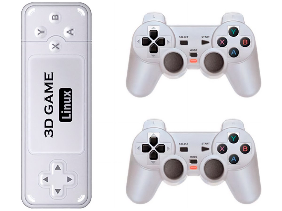 Consola Powkiddy Y6 Game Stick con memoria de 64gb