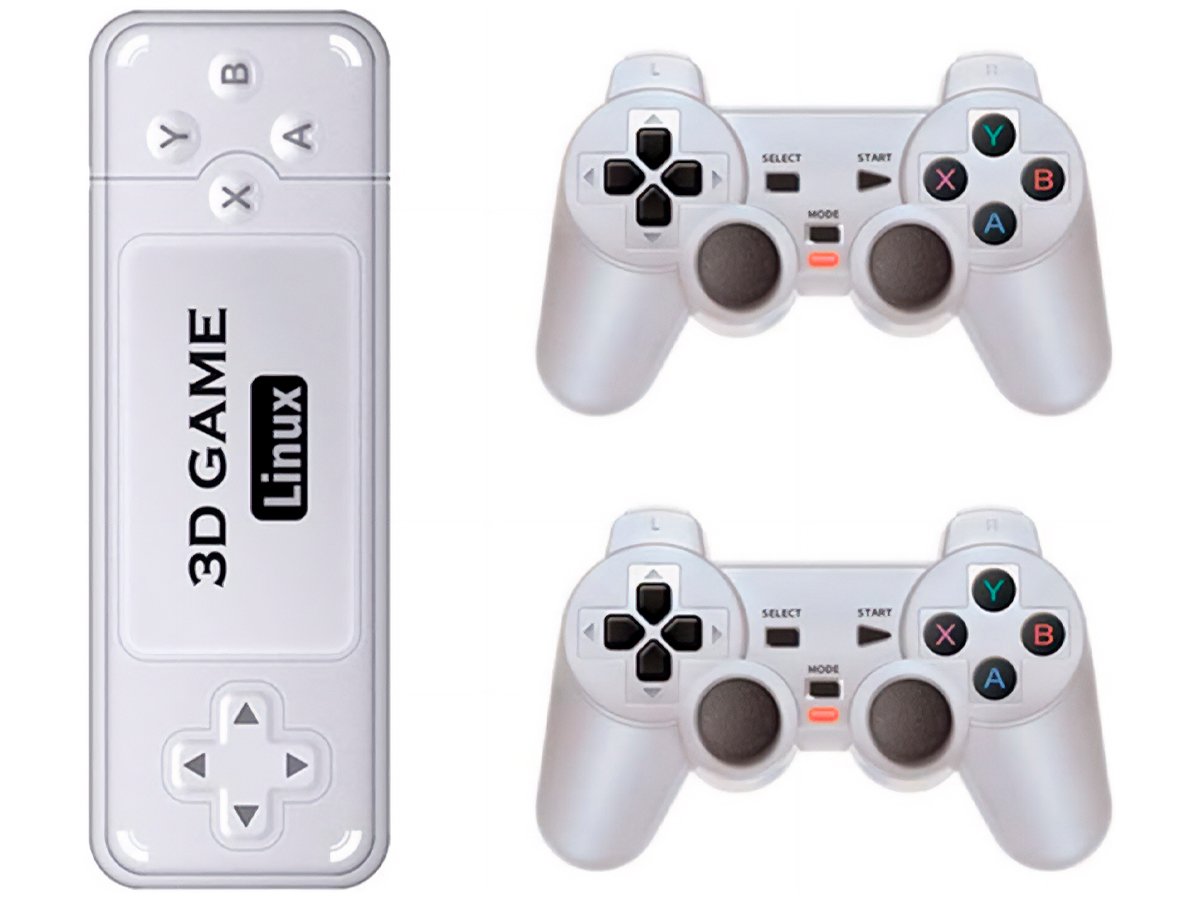 Consola Powkiddy Y6 Game Stick Con Memoria De 64gb