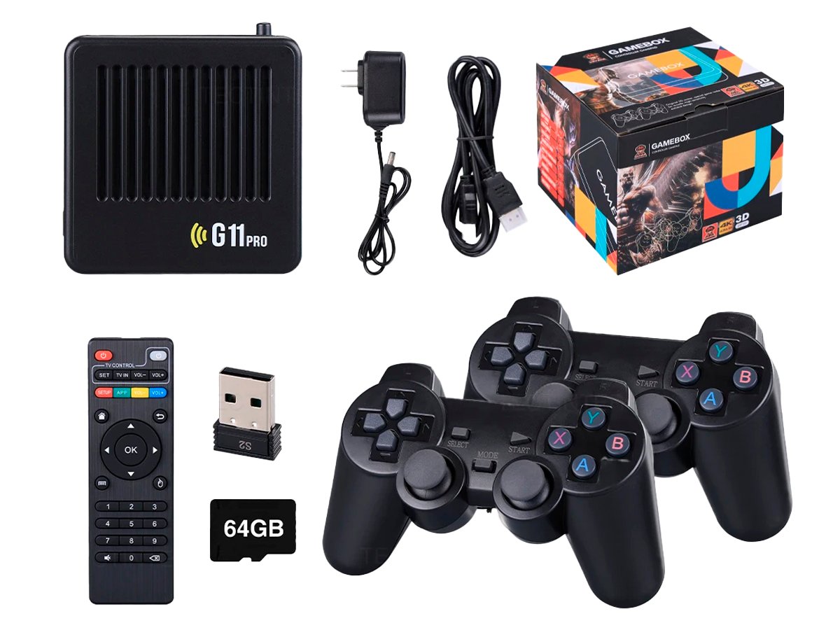 Consola Retro G11 Pro con memoria de 64gb