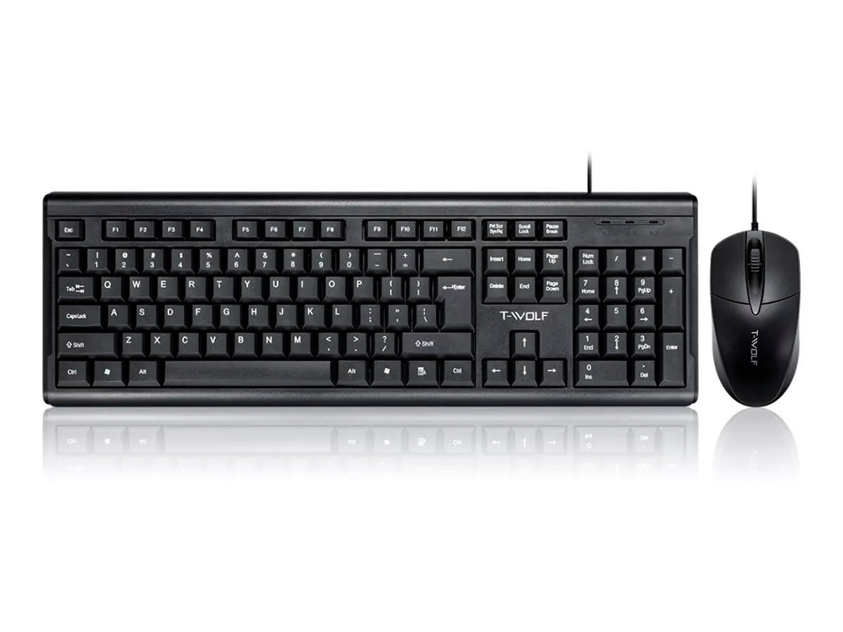 Kit Teclado y Mouse T-Wolf TF500