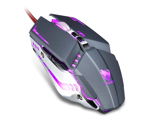 Mouse Gaming Mecánico T-Wolf V7